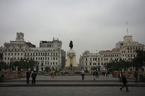 Standbeeld Generaal San Martin in Lima