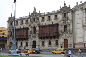 paleis van de aartsbisschop in Lima