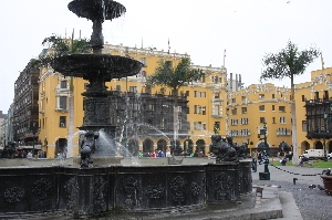 Plaza de Armas in Lima