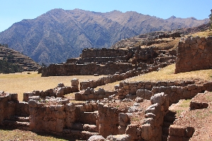 Inca tempel in Chinchero 