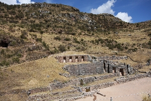 Tambomachay: watertempel of bad van de Inca's