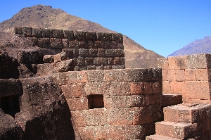 Incaruïne van Ollantaytambo