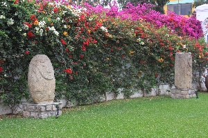 tuin van het museum de Larco